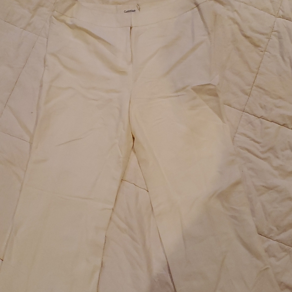 Cream linen Pants